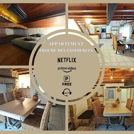 Logement Entier Style Chalet - 1 A 5 Pers - Langon  Exterior foto